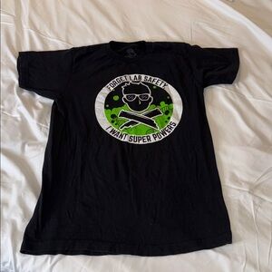 Arbor Black T-Shirt with Science Graphic